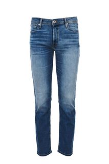 Джинсы синего цвета с заломами Clark Jack & Jones