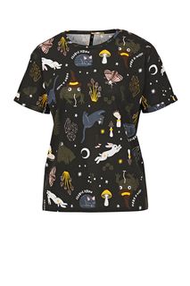 Футболка из хлопка с короткими рукавами Befree