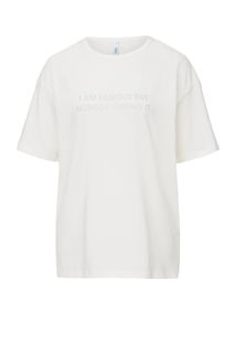 Хлопковая футболка с короткими рукавами Befree