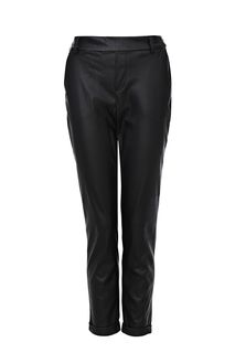 Брюки черного цвета с отворотами Vero Moda
