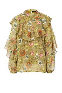 Блуза с цветочным принтом Vero Moda