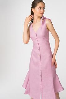 Повседневное платье женское T-Skirt SS17-35-0452-FS розовое M