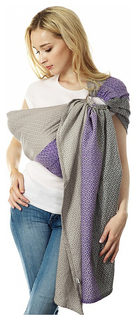 Слинг Mums Era Диамант Жемчуг Лилак с кольцами