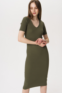 Платье-футболка женское Tom Farr T4F W8604.47 зеленое M