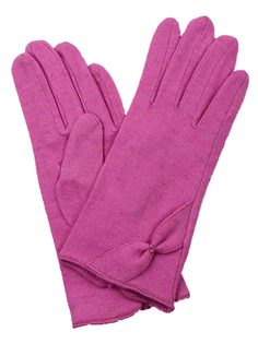 Перчатки женские Venera 9506740 фиолетовые