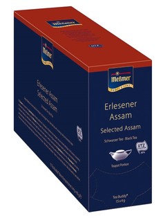 Messmer Selected Assam (Благородный Ассам) чай черный на чайник 15 x 4,0 г