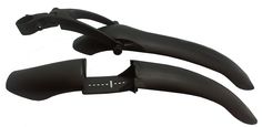Велосипедные крылья TBS wi-6110 f10/r10, 26", двухподвес, с двухшар.рег-кой, двухцветные