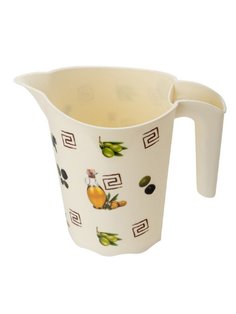 Кувшин с рисунком ElfPlast Decor olive, 0.5 л