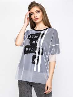 Футболка женская DAIROS GD69300609 черная XL