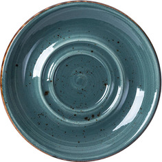 Блюдце PETYE RUSTICS APATITE, 15 см., цвет синий