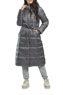Пуховик-пальто женский D`IMMA 2030 серый 42-170