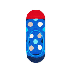 Носки унисекс Happy Socks Liner Big Dot синие 36-40