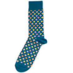 Носки унисекс Happy Socks Plus Socks синие 36-40