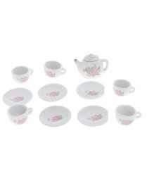 Игровой набор фарфоровой посуды "Веселое чаепитие", 10 предметов Shantou Gepai