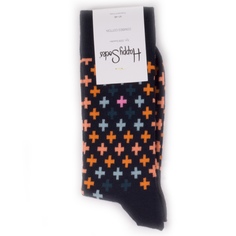 Носки Happy Socks Plus Socks черные 41-46
