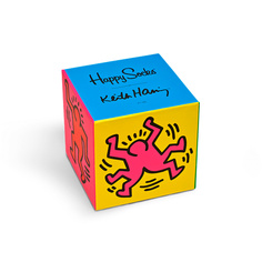 Подарочный набор носков унисекс Happy Socks Keith Haring Gift Box Set разноцветный 41-46