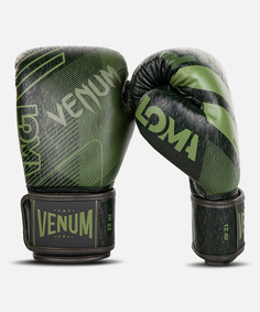 Venum Venum боксерские тренировочные перчатки Commando Loma Edition черно- зеленые