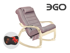 Массажное Кресло-качалка для отдыха Ego Relax Eg2005 Микрофибра, Стандарт ЭГО