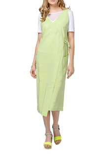 Платье-сарафан женское Helmidge 7177 зеленое 56 RU