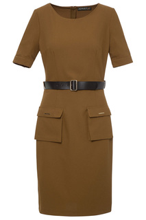 Платье женское Apart 70014 коричневое 34 DE