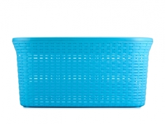 Корзина для белья РОТАНГ 32л Violet