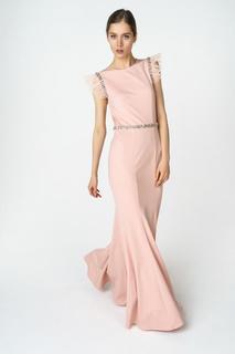 Вечернее платье женское XZotic DT-25 розовое 8