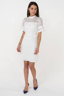 Вечернее платье женское adL 12433903000 белое L