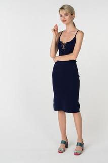 Платье-комбинация женское Trendy Angel TASS180030S синее S