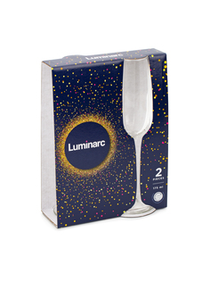 Набор фужеров (бокалов) для шампанского АЛЛЕГРЕСС 2шт 175мл Luminarc