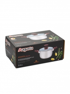 Кастрюля с крышкой AUGUSTA SPECIALE 18х10.5см 2.4л Attribute
