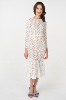 Вечернее платье женское T-Skirt SS18-28-0639-FS белое XS