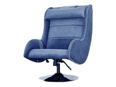 Массажное кресло EGO Max Comfort EG3003 Galaxy Blue (Микрошенилл) ЭГО