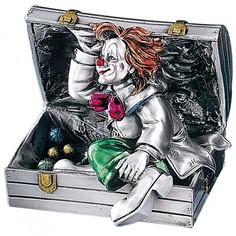 Статуэтка "Клоун в чемодане" Valenti 120230