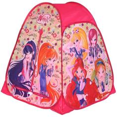 Палатка детская игровая Играем Вместе Winx, 81х90х81 см