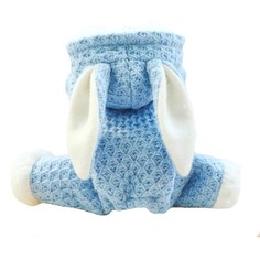 Комбинезон для собак Petcircle Зайчик, мужской, голубой, М, длина спины 31 см