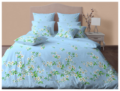 Комплект постельного белья Хлопковый Край цветочные сны двуспальный