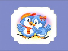 Набор вышивки бисером Матренин Посад Птички