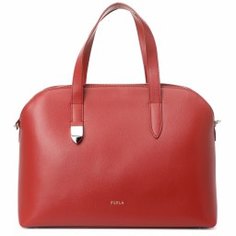 Сумка FURLA FURLA BLOCK M TOTE темно-красный