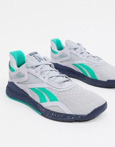 Зеленые кроссовки Reebok Training Nano-Зеленый