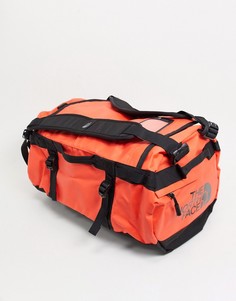 Оранжевая сумка дафл The North Face Base Camp-Красный