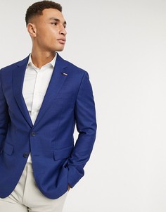 Пиджак узкого кроя Tommy Hilfiger-Синий