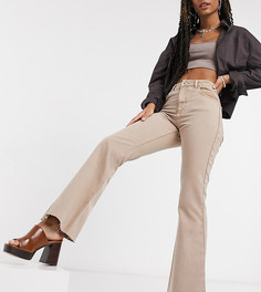 Расклешенные джинсы бежевого цвета Reclaimed Vintage inspired The 99-Бежевый
