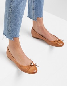 Светло-коричневые балетки Aldo-Светло-коричневый
