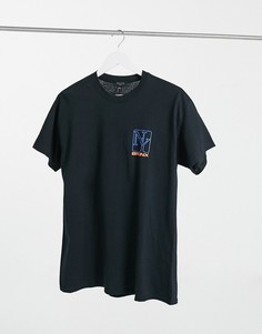 Черная футболка с принтом "New York" New Look-Черный