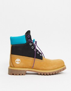 Ботинки ретро в разных оттенках Timberland 6 дюймов-Мульти