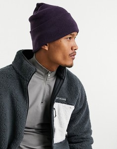 Фиолетовая шапка-бини ASOS DESIGN-Фиолетовый