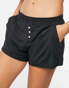 Черные влагонепроницаемые шорты для сна Thinx-Черный