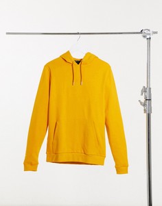 Желтое худи из органического хлопка ASOS DESIGN-Желтый