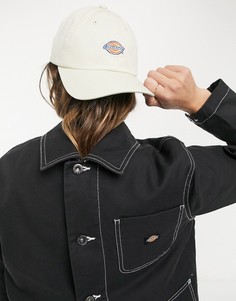 Бежевая шестипанельная кепка с логотипом Dickies-Кремовый