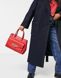 Красная сумка-тоут Love Moschino-Красный
